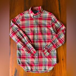 Ralph Lauren Plaid Flannel Shirt Size Large Tall (LT)